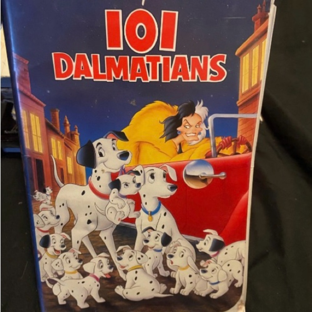 VINTAGE Disney 101 Dalmatians VHS Tape